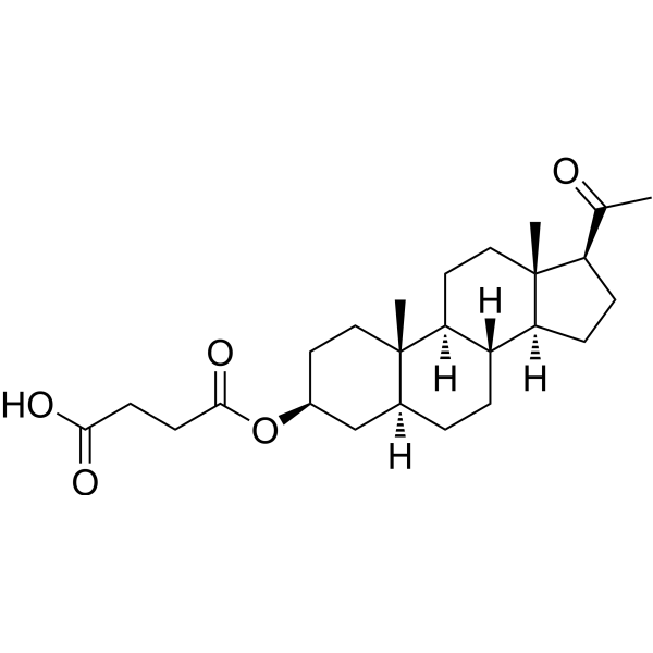 (5α)-Pregnan-20-one-succinic 2452-44-0